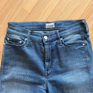 MOTHER the vamp fray jeans size 27